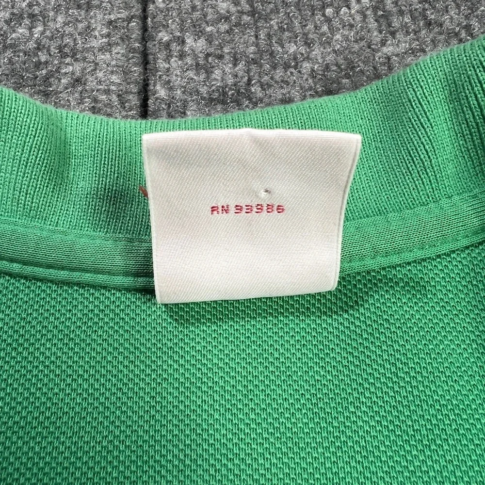 Brooks Brothers Men's Medium Green Performance Polo Shirt Original Fit Cotton